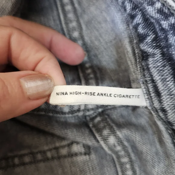 Rag & Bone Nina‎ Hight Rise Ankle Cigarette Women’s Sz 28 - Picture 7 of 13